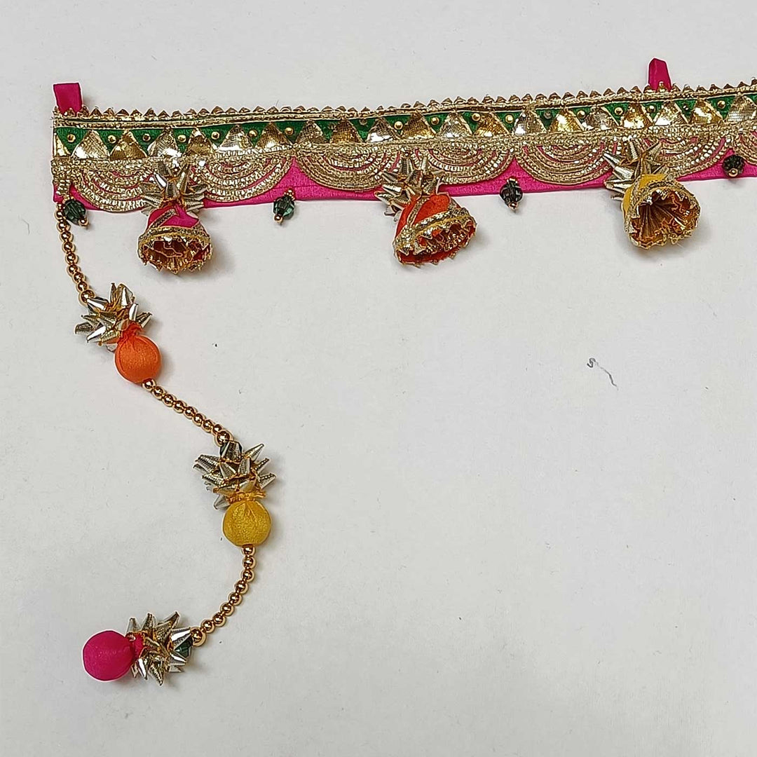 Handcrafted Traditional Gota Patti Toran