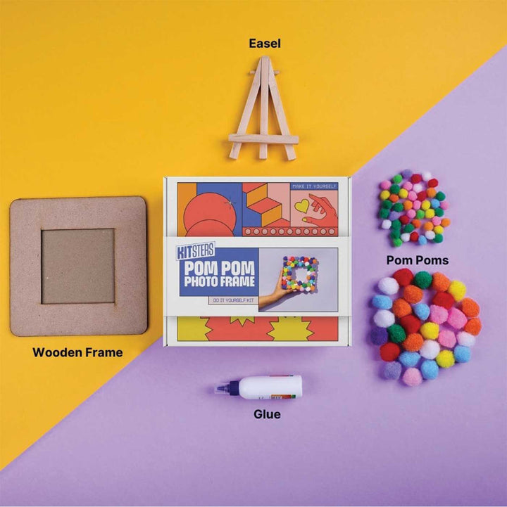 Pom Pom Photo Frame DIY Kit