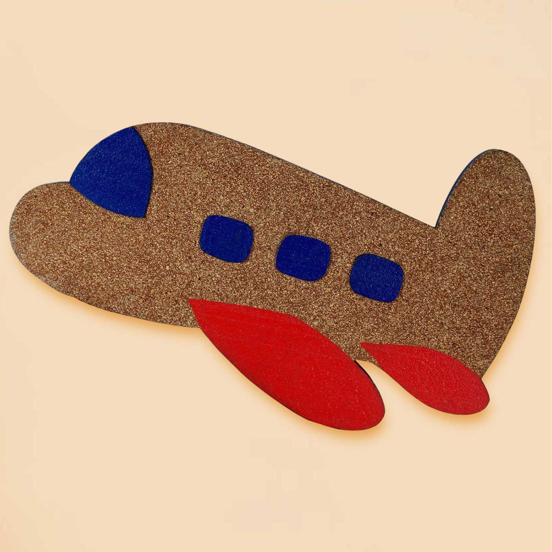 Handmade Aeroplane Wooden Pinboard For Kids