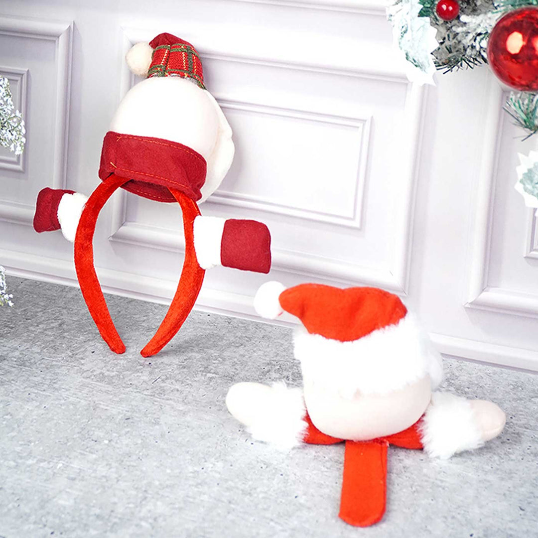 3D Santa Theme Kids Hairband | Xmas Gifting Ideas | Set Of 2