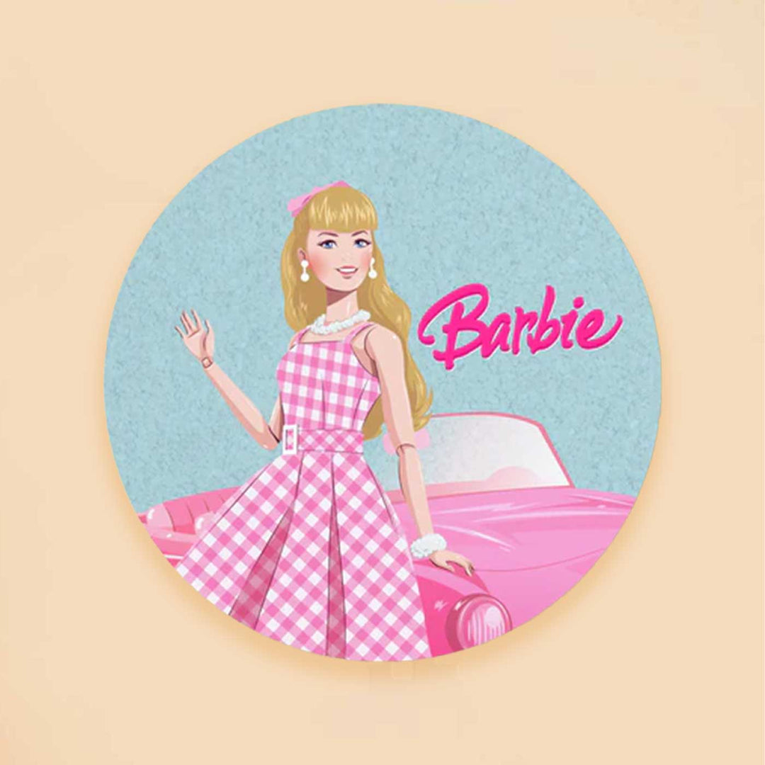 Handmade Barbie Theme Wooden Pinboard For Kids