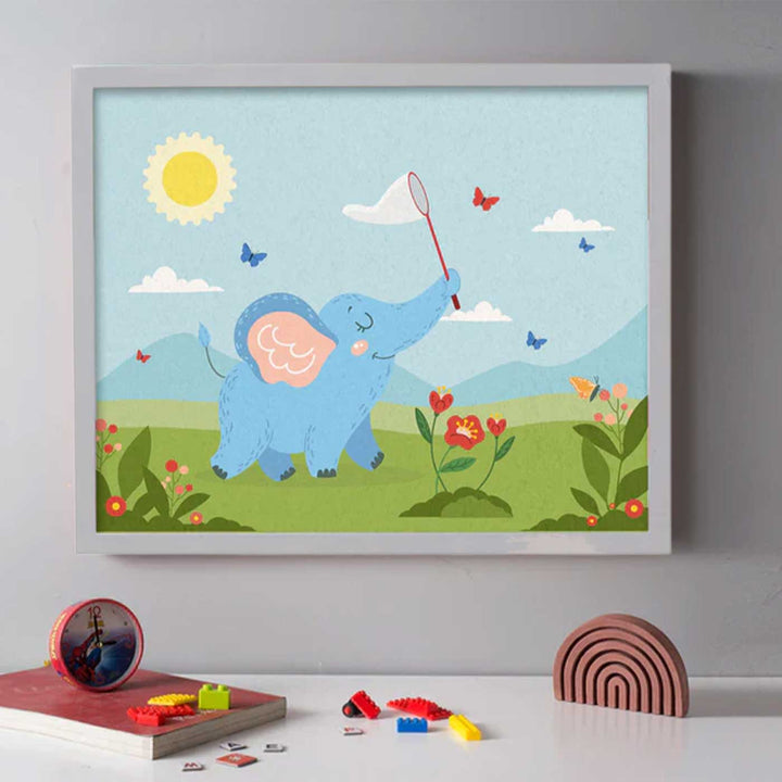 Handmade A Sunny Day Wooden Pinboard For Kids