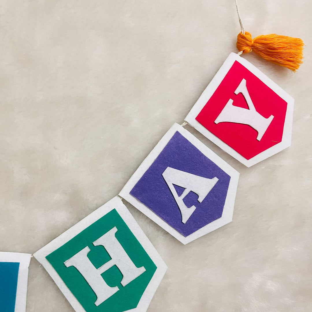 Handcrafted Personalized Flag Themed Bunting For Kids