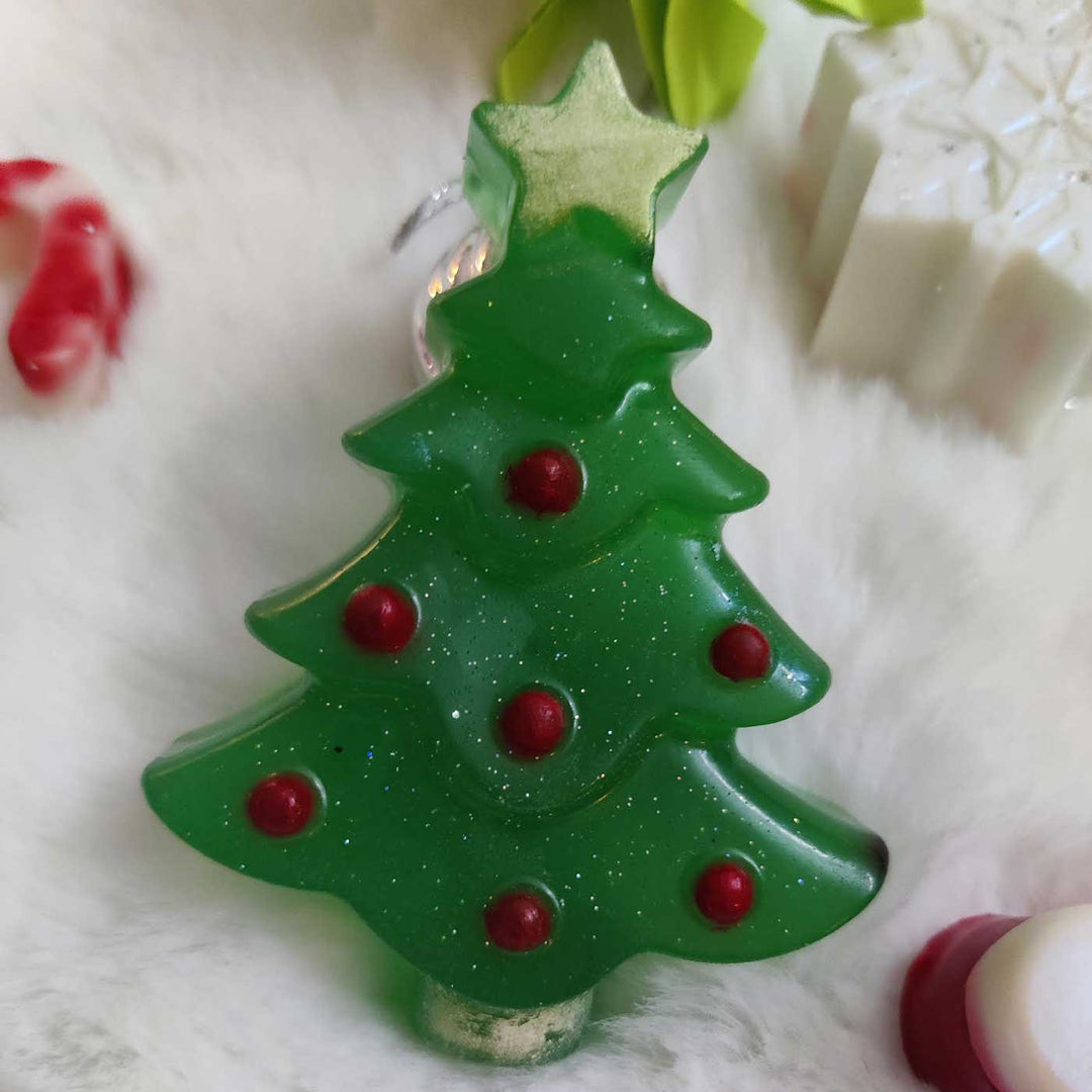 Handmade Christmas Tree Shaped Glycerin Soap