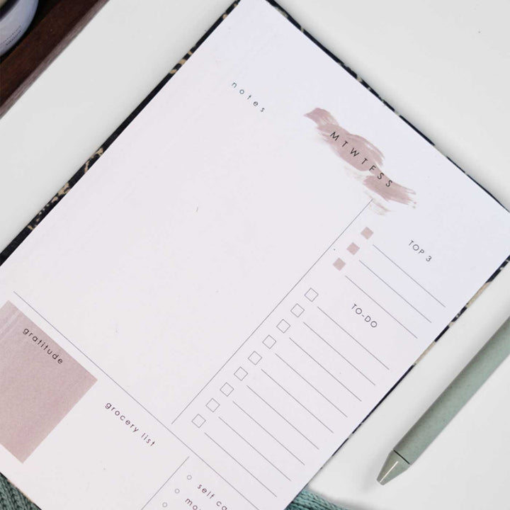 Daily Planning Tearable Notepad