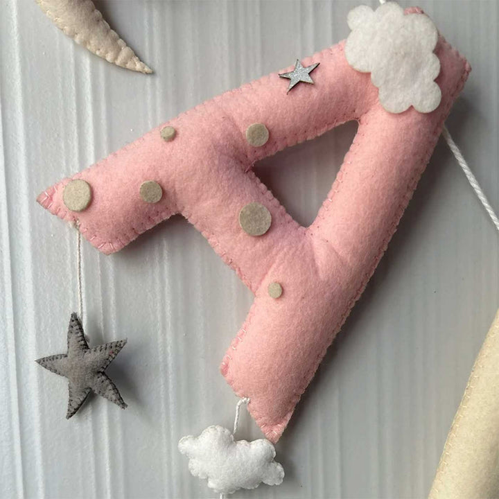 Personalized Dreamy Teddy Felt Bunting / Garland For Kids