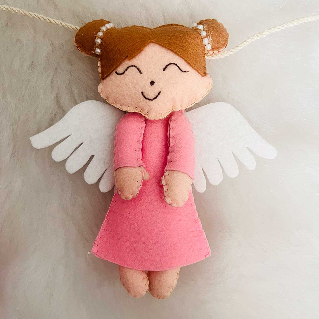 Handcrafted Personalized Doll Themed Bunting For Kids