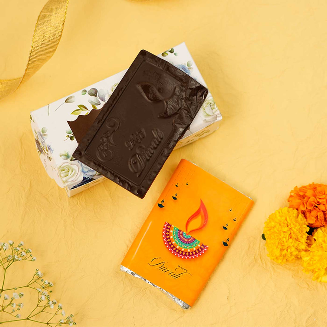 Handmade Diwali Chocolate Bar