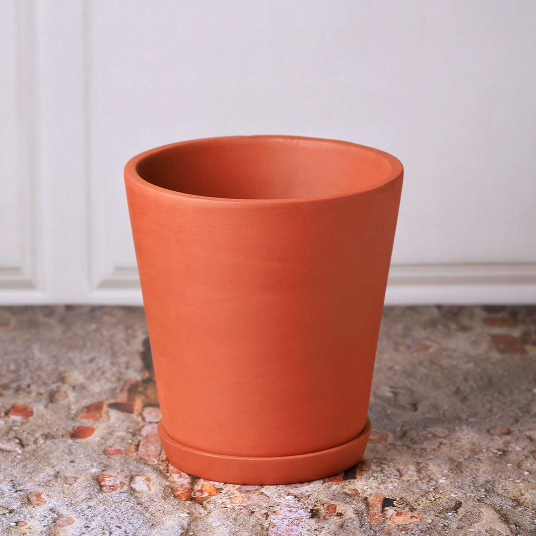 Handmade Medium 5.5 Inch Cone Planter Inch Terracotta Planter Pot