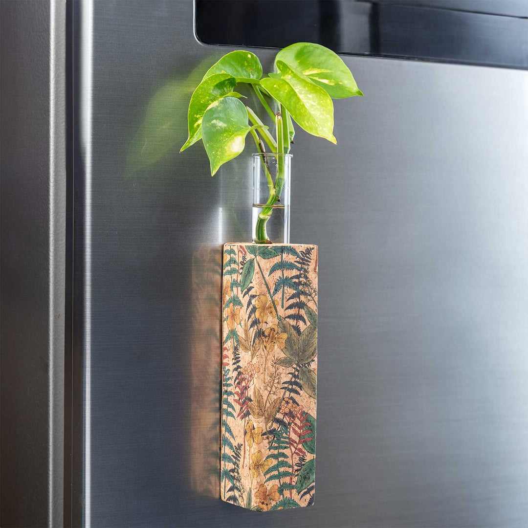 Handmade Forest' Magnetic Test Tube Cork Planter