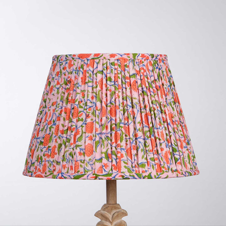 Multicolor Block Print Empire Lampshade