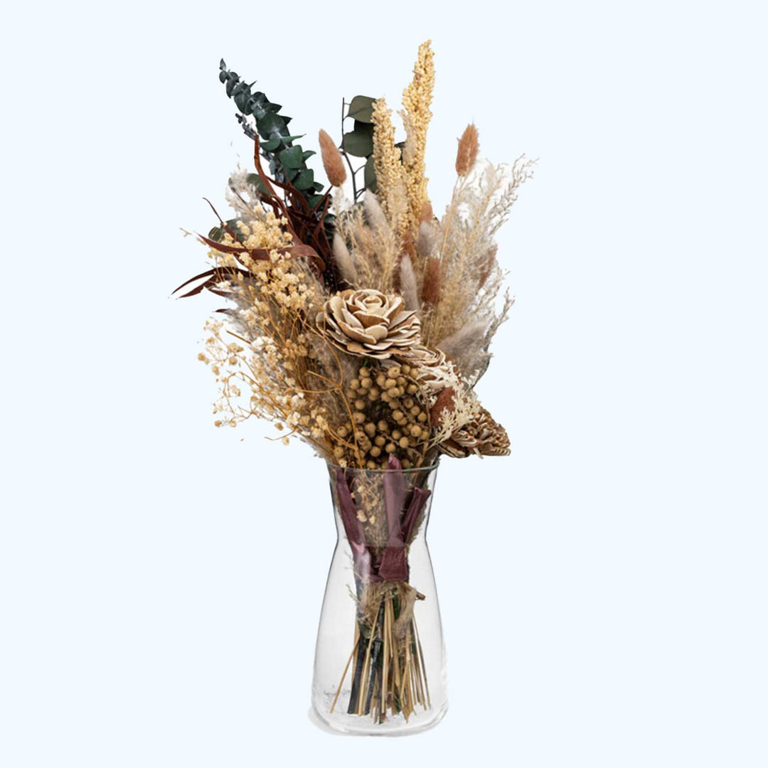 Handmade Desert Delight Shola Flower Centerpiece