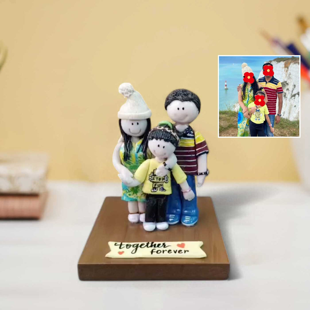 Photo Personalized Handmade 3D Cute Clay Figurine