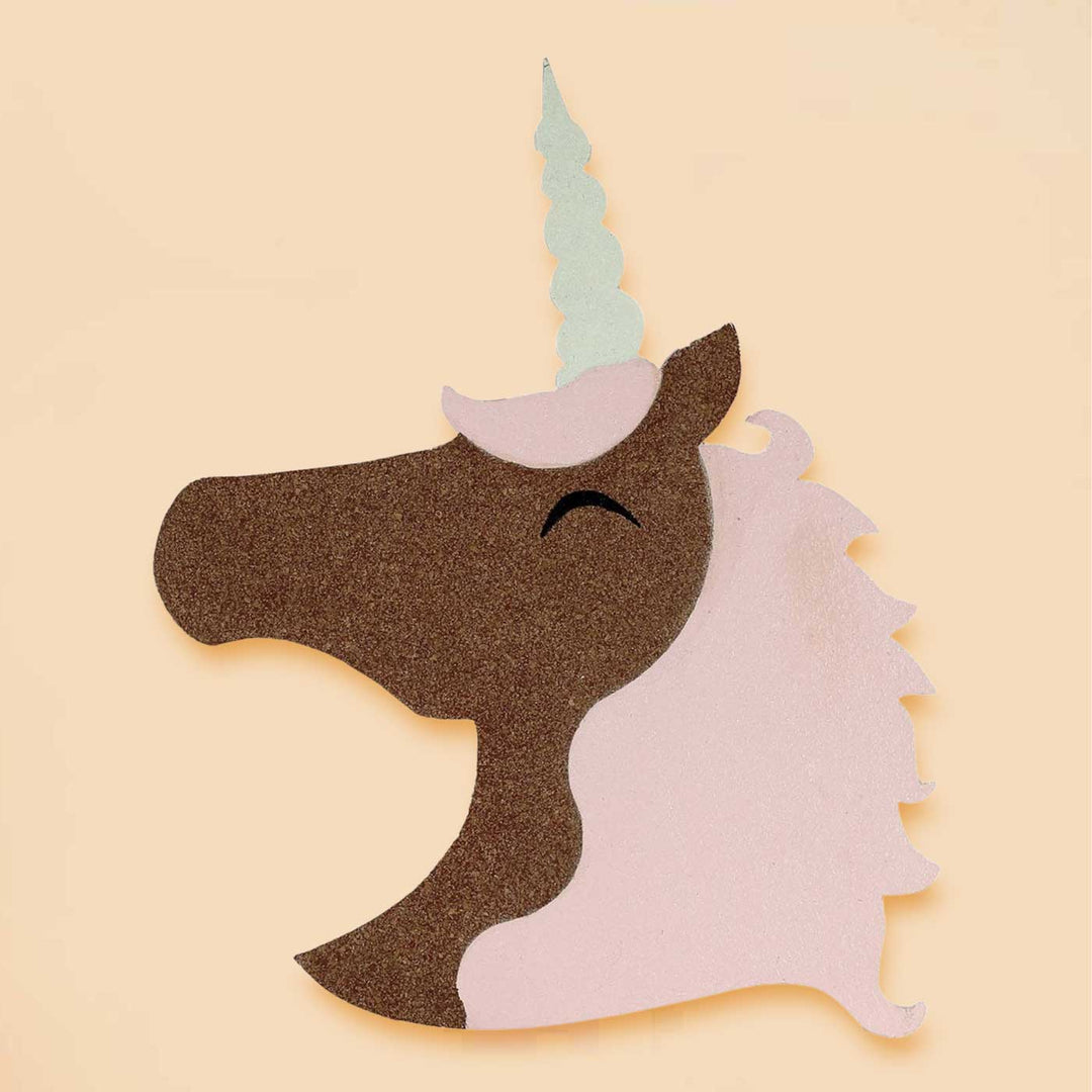 Handmade Majestic Unicorn Wooden Pinboard For Kids