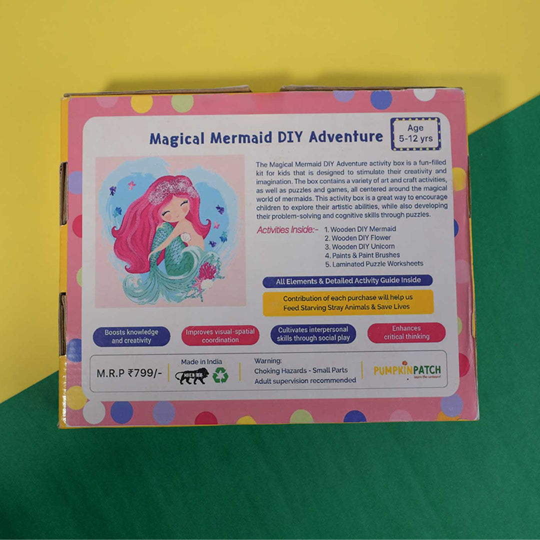 Handmade Magical Mermaid & Unicorn DIY Adventure Craft DIY Kit | Set of 6