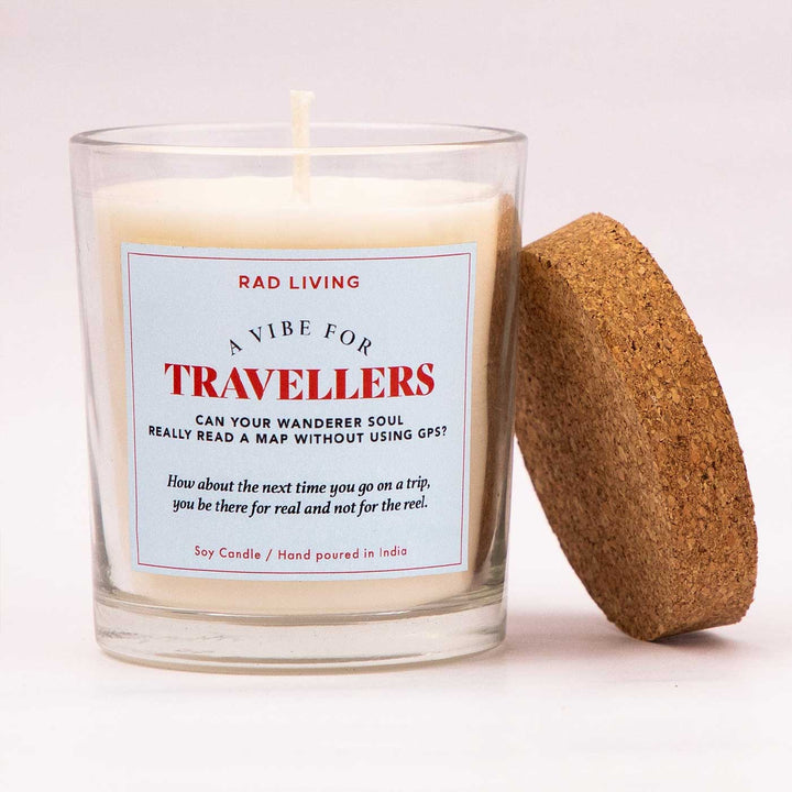 Hand Poured Travellers Mountain Breeze Scented Soy Wax Candle