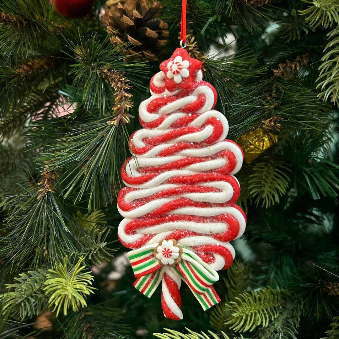 Handmade Candyland Delight Clay Ornaments For Christmas Tree Decoration | Set Of 3