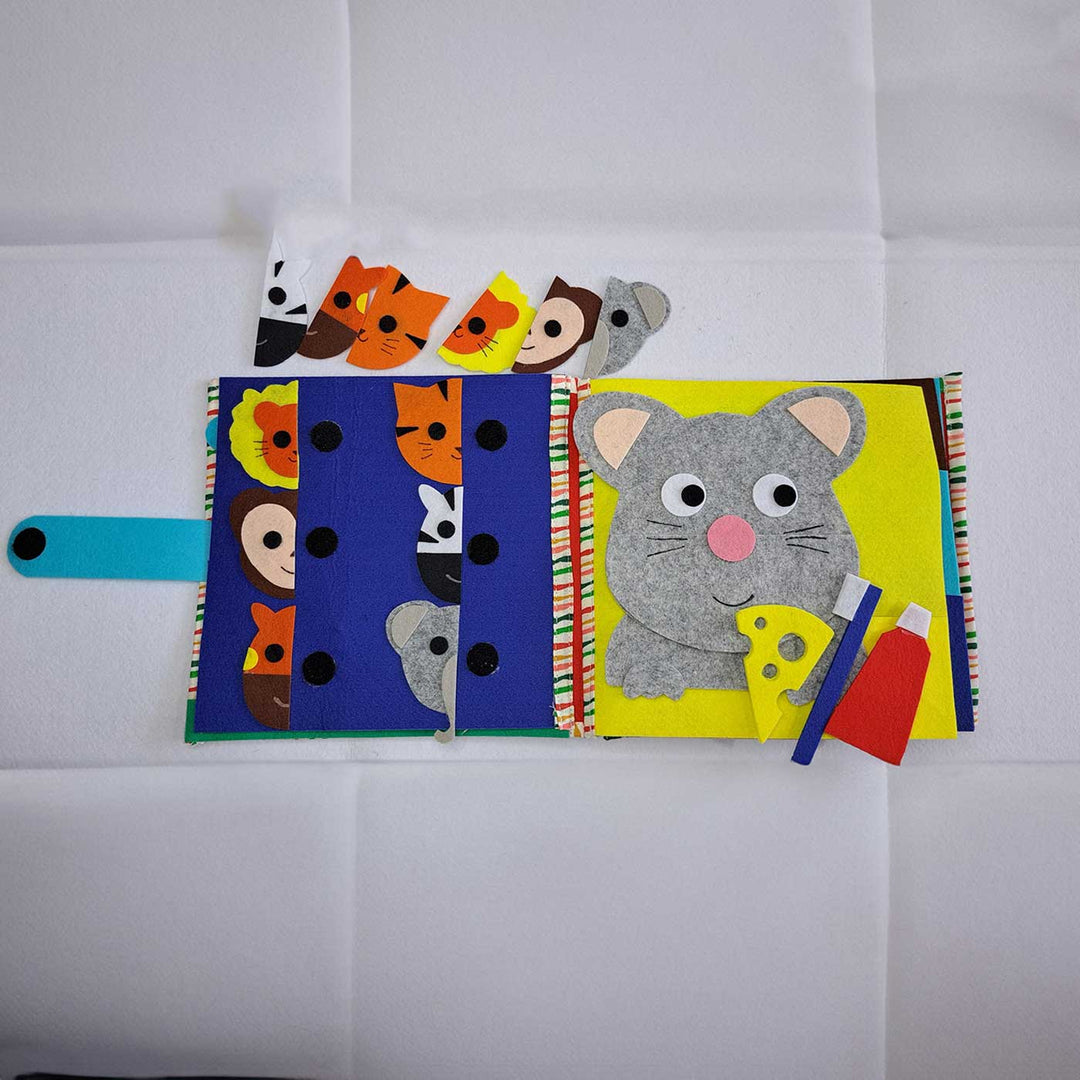 Personalized Tom & Jerry Busy Board Book for Toddlers