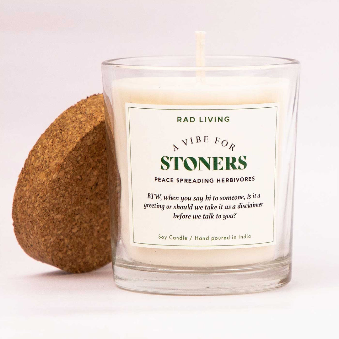 Hand Poured Stoners Lush Green Scented Soy Wax Candle