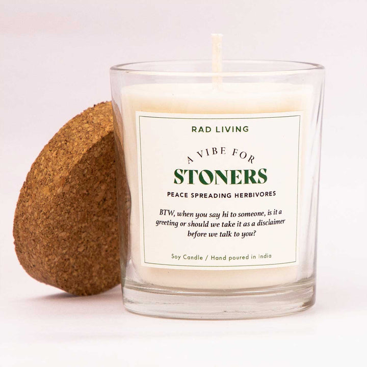 Hand Poured Stoners Lush Green Scented Soy Wax Candle