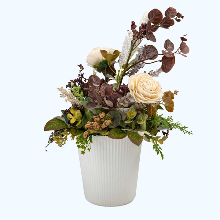 Handmade Classic Harmony Shola Flower Centerpiece