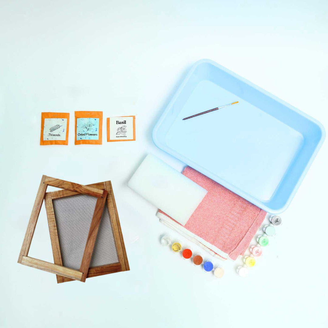 Handmade Paper Making DIY Kit