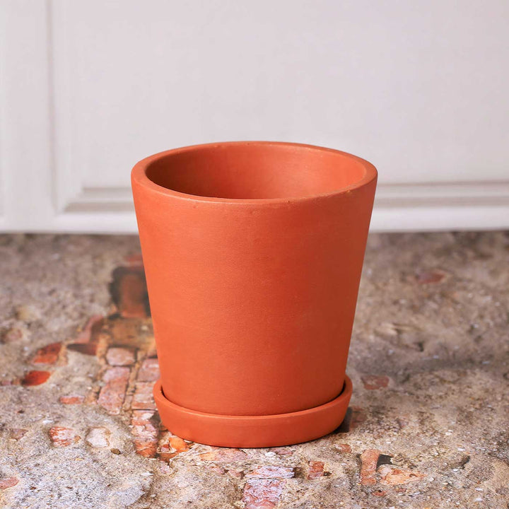 Handmade Small 3.5 Inch Cone Planter Terracotta Planter Pot