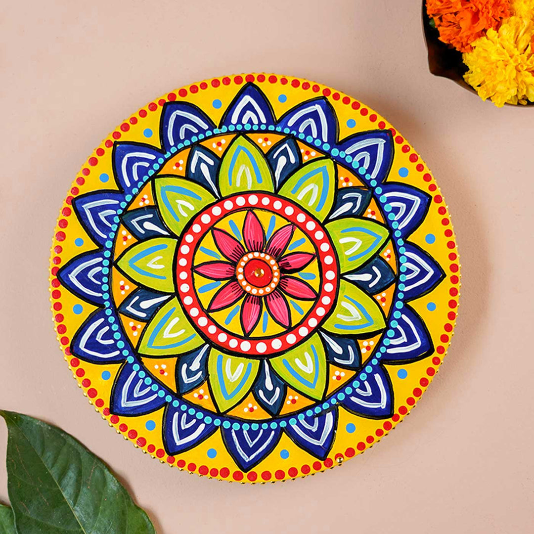 Handmade Wooden Pooja Chowki