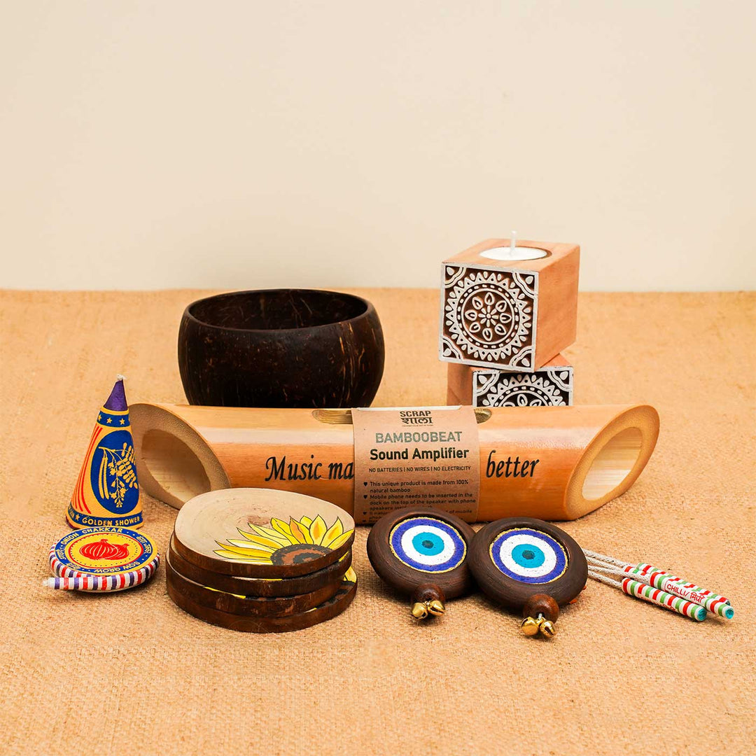 Handmade Go Green Diwali Gift Hamper | Set of 11