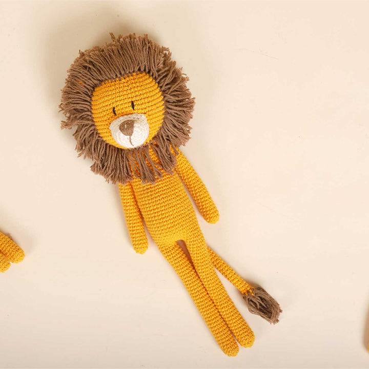 Crochet Leo The Lion Toy For Kids