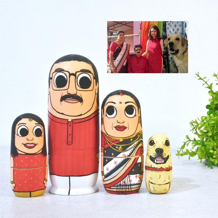 Personalized Nesting Dolls