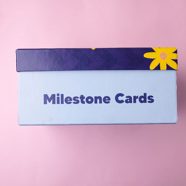 Handmade Milestone Paper Cards | Set Of 50