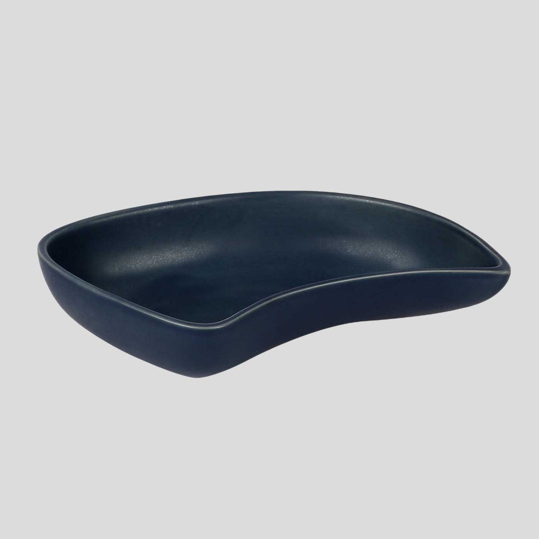 Handmade Cashew Shaped Ceramic Platter | Set Of 2