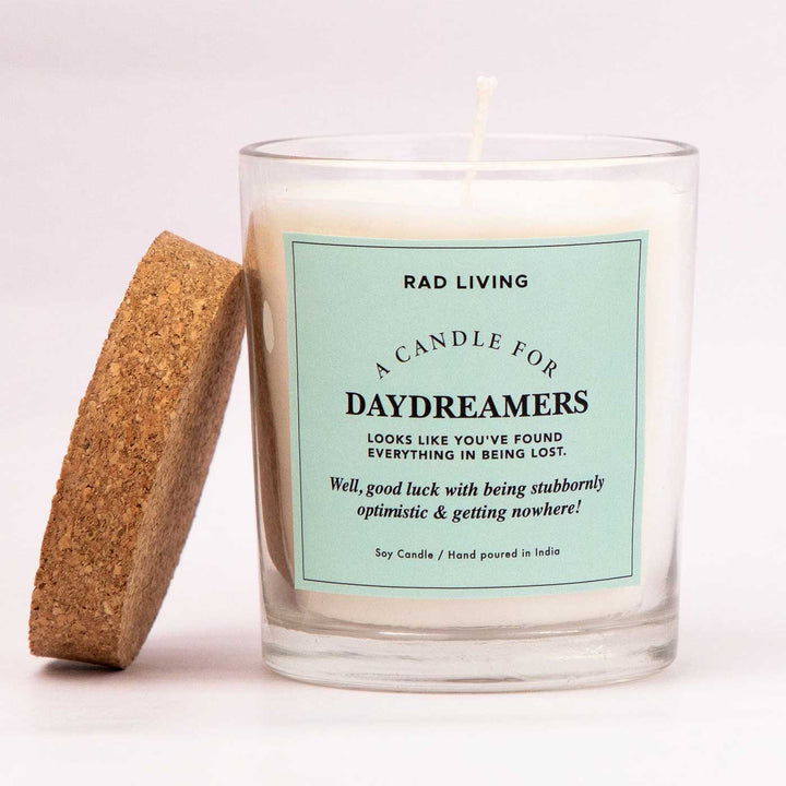 Hand Poured Daydreamers Happy Place Scented Soy Wax Candle