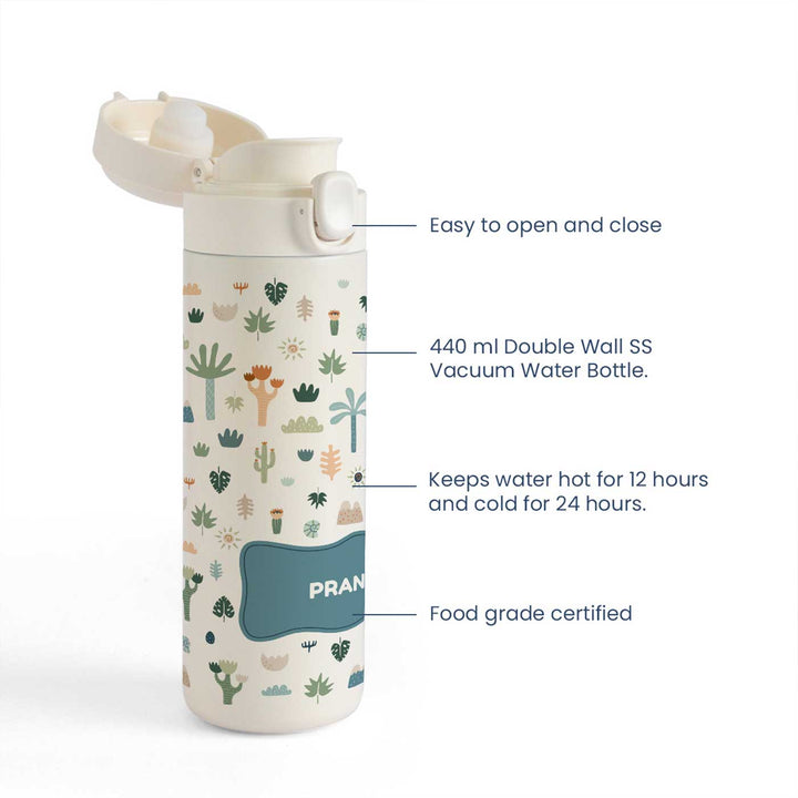 Personalized Nature & I Theme Steel Insulated Water Bottle