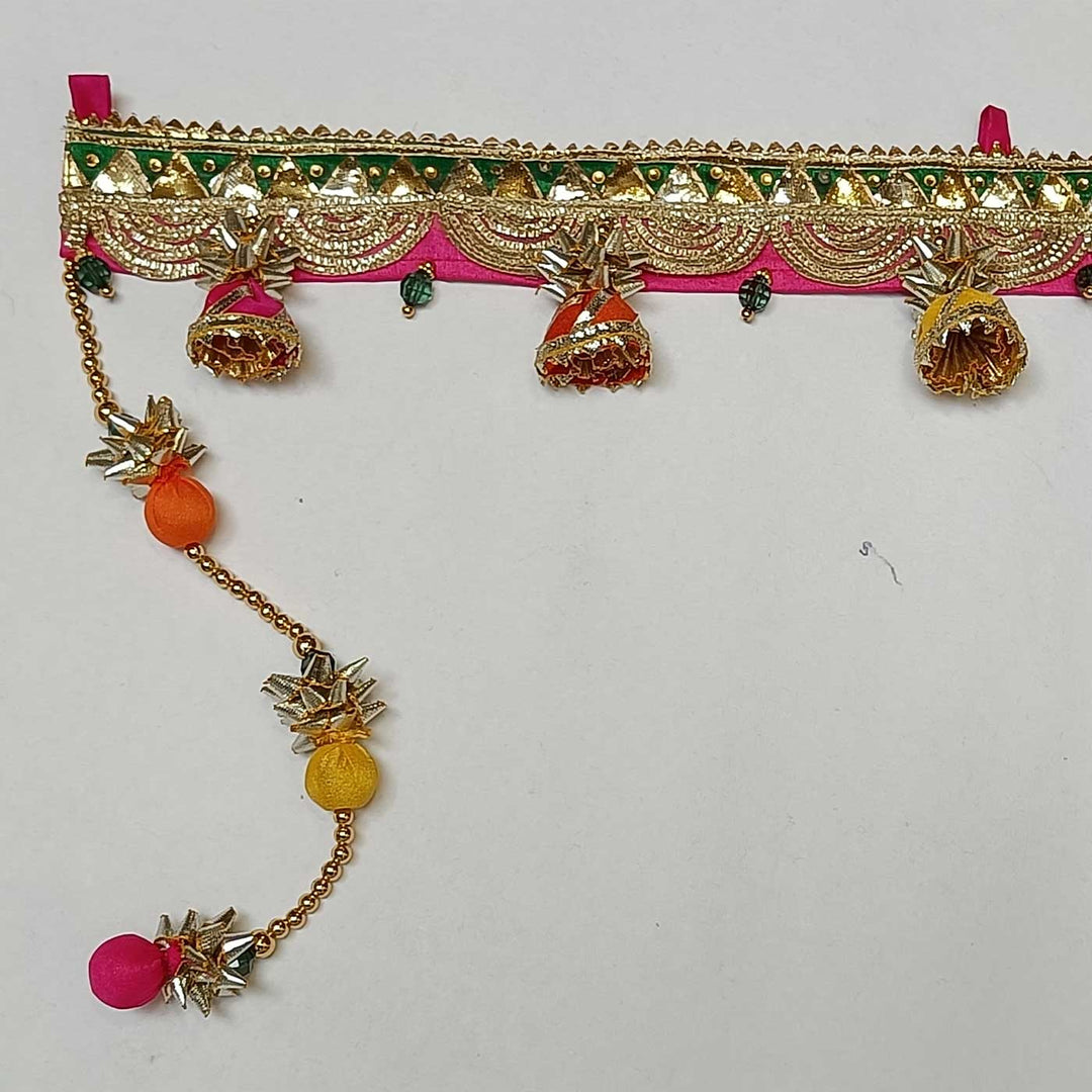 Handcrafted Traditional Gota Patti Toran