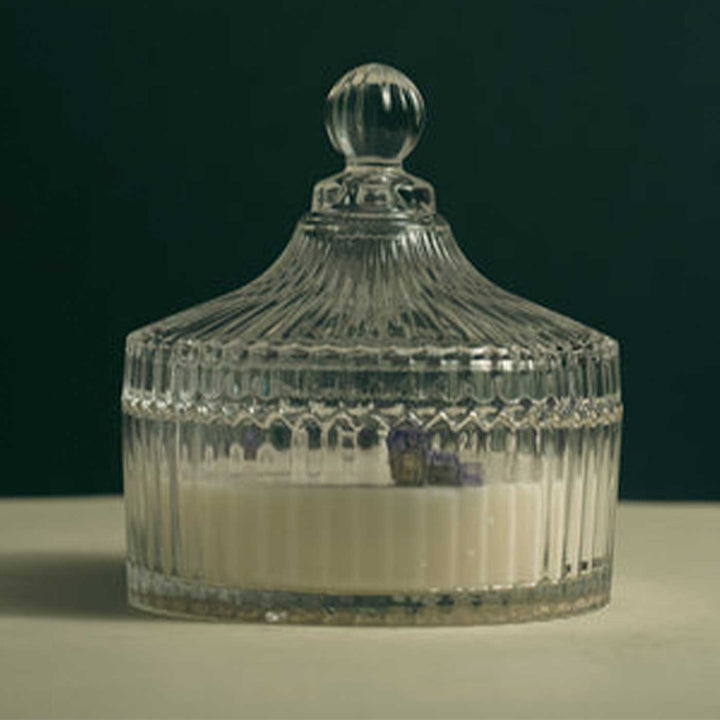 Handmade Transparent Candy Jar Wax Scented Candle