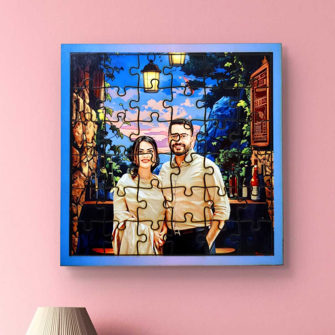 Photo Personalized Timeless Treasure MDF Wood Puzzle