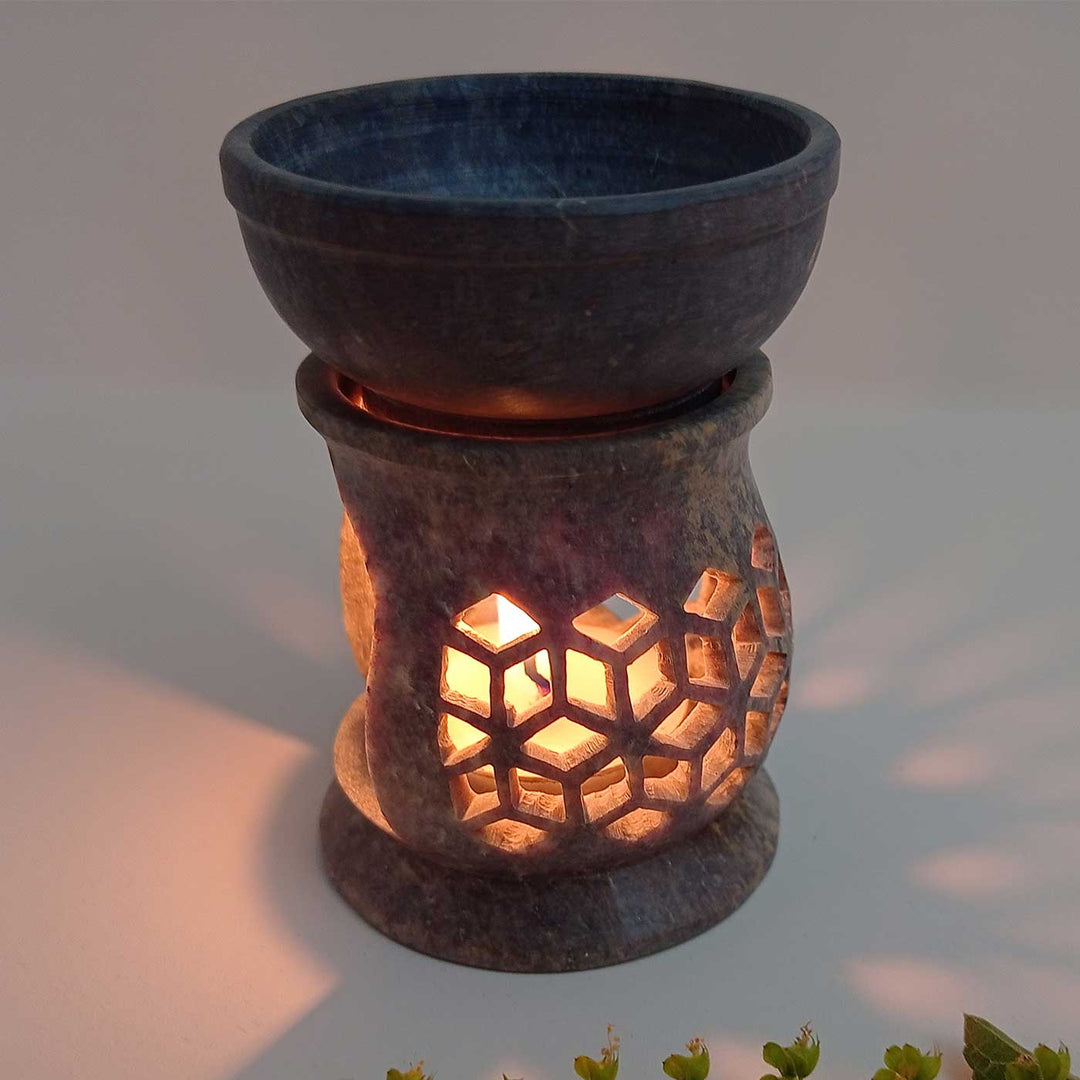 Handmade Giza Lota Soapstone Aroma Diffuser