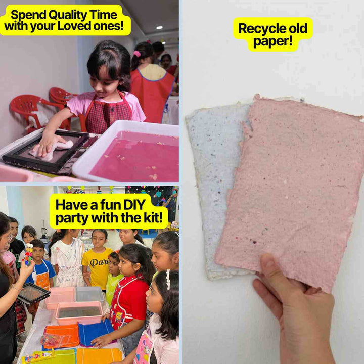 Handmade Paper Making DIY Kit