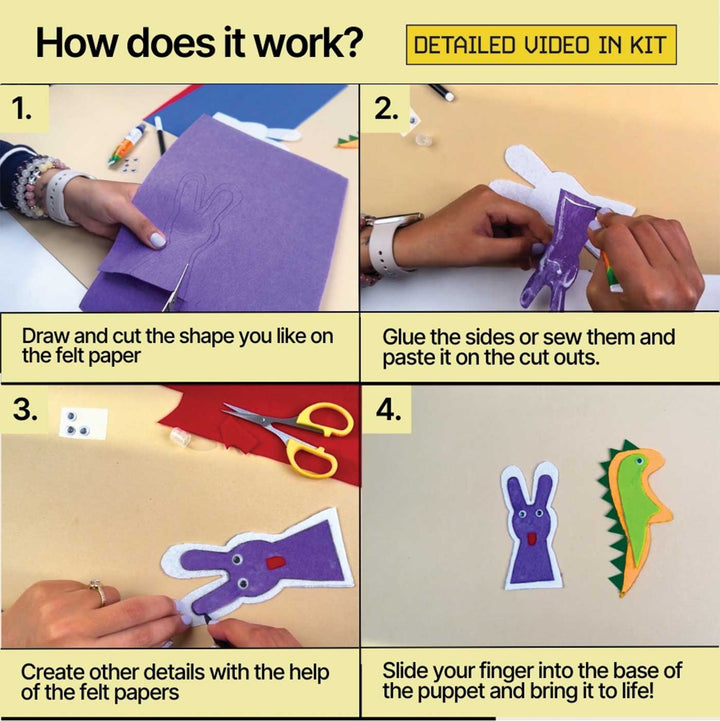 Finger Puppet DIY Kit