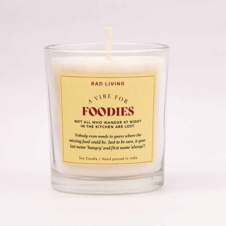 Hand Poured Foodies- Foodgasm Scented Soy Wax Candle