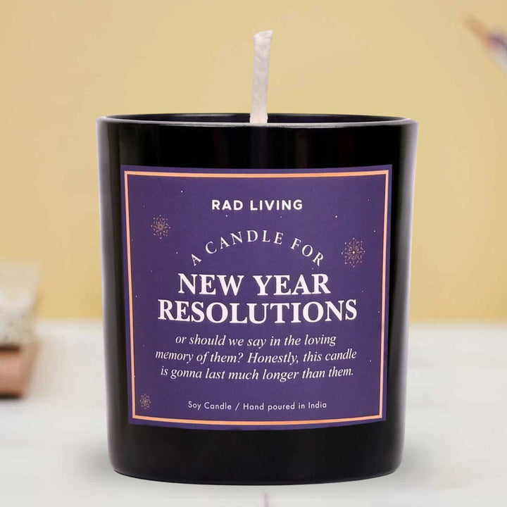 Hand Poured New Year Resolutions Hot Cocoa Scented Soy Wax Candle