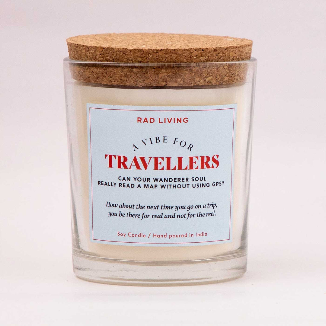 Hand Poured Travellers Mountain Breeze Scented Soy Wax Candle