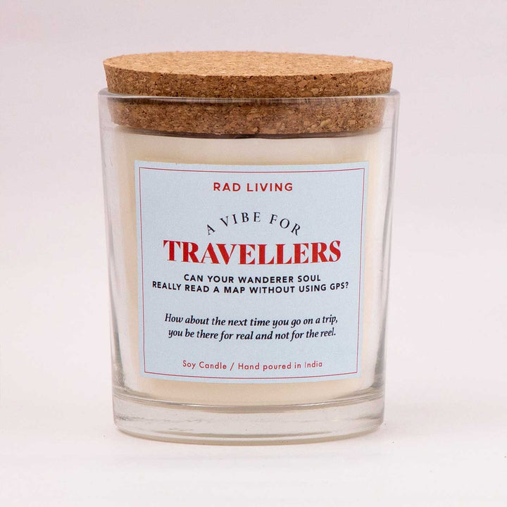 Hand Poured Travellers Mountain Breeze Scented Soy Wax Candle