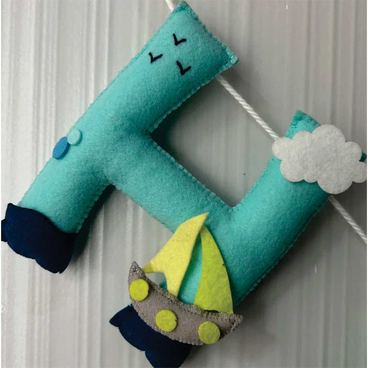 Personalized Transport Theme Felt Bunting / Garland For Kids