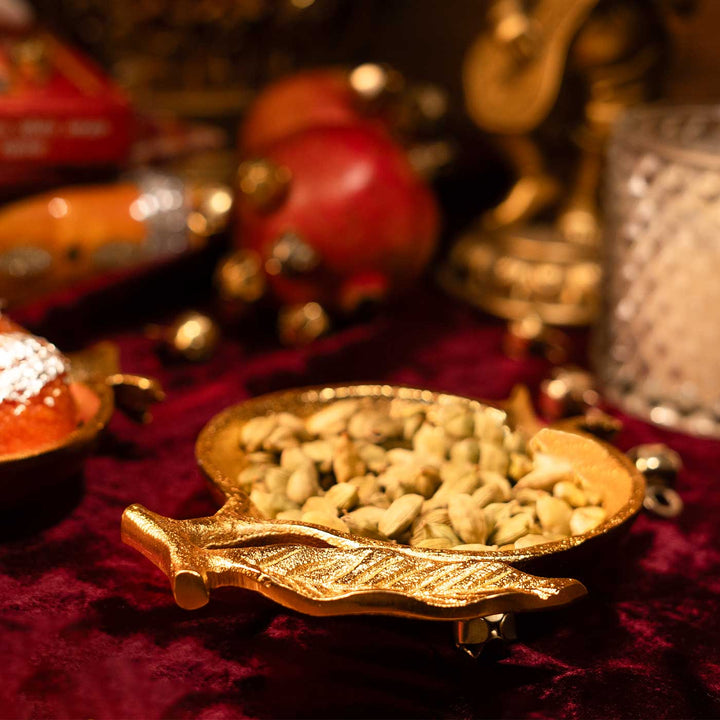 Pomegranate Shaped Bliss Metal Platter