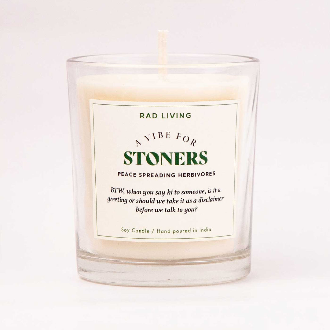 Hand Poured Stoners Lush Green Scented Soy Wax Candle