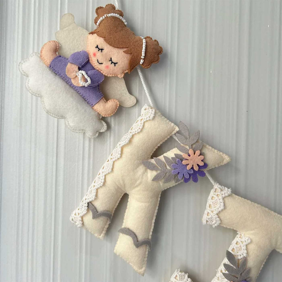 Personalized Felt Fairy Felt Bunting / Garland For Kids