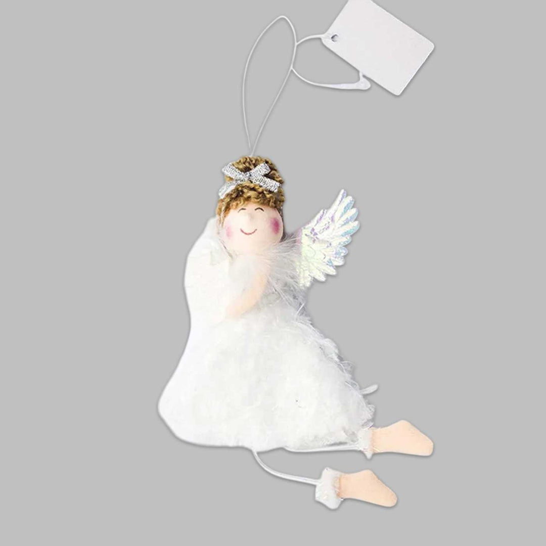 Handmade Winged Wonder Flying Angels Ornaments For Christmas Tree Decoration | Set Of 3